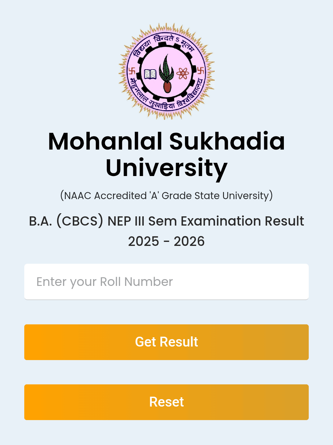 MLSU Result Check Guide